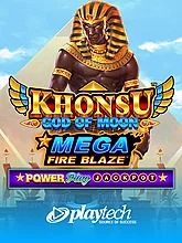 Mega Fire Blaze: Khonsu God of Moon PowerPlay Jackpot